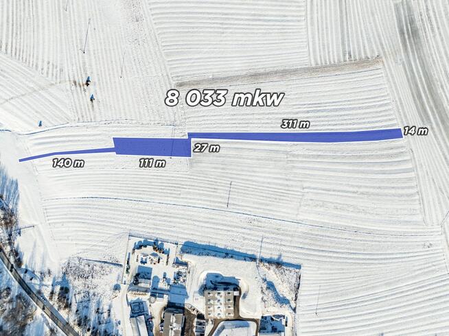 GRUNT ROLNY 8033 m² | NOWY TARG | teren przemysłowy w planie ogólnym | lokata kapitału