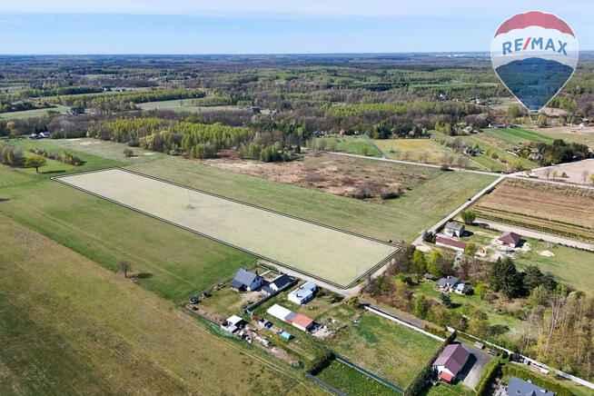 Grunt inwestycyjny 2,34 ha | 3 km od S8 | Grzmiąca