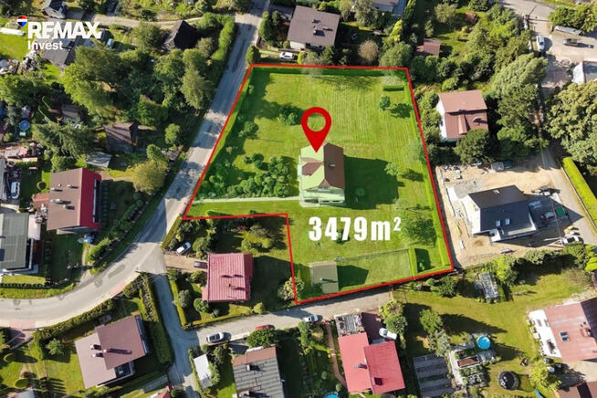 Meszna - Duży dom na dużej działce 3479 m²