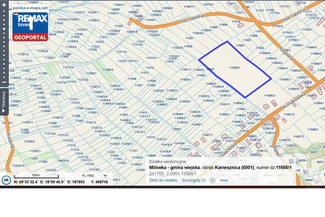 1 ha działka budowlana widokowa okolice Koniakowa