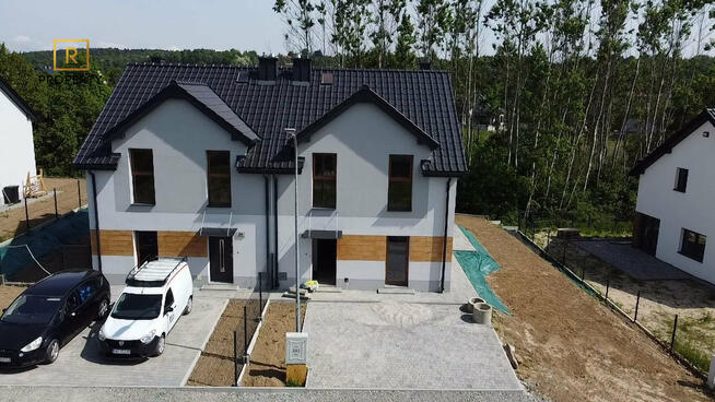 Bliźniak otoczony zielenią| Olszowice |102,22m2|