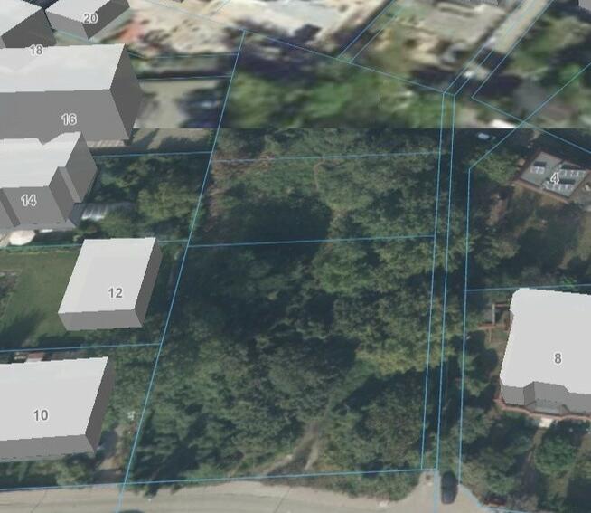 Teren inwestycyjny 3 423 m² (kompleks 4 działek)