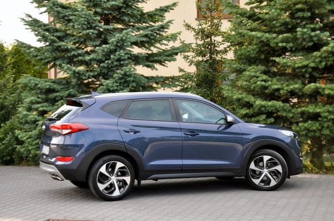 Hyundai Tucson 1.6T(177KM)*Led*Navi*Kamera*Reling*Welur*I Wł*BLS*Parktronik*Alu19"ASO