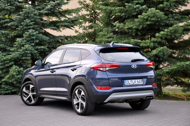 Hyundai Tucson 1.6T(177KM)*Led*Navi*Kamera*Reling*Welur*I Wł*BLS*Parktronik*Alu19"ASO