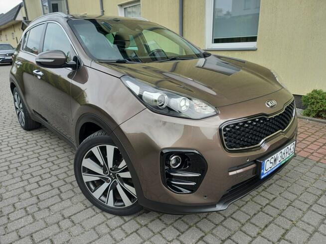 Kia Sportage 1.7Crdi Ledy Skóry Navi Kamera Elektryczne i Grzane Fotele Serwisy ASO