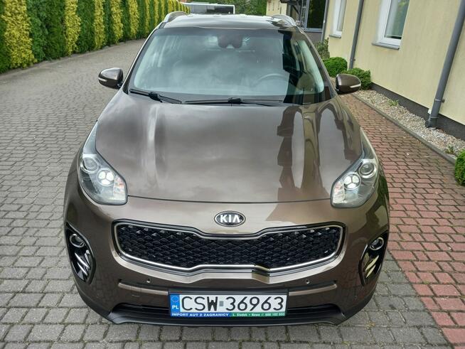 Kia Sportage 1.7Crdi Ledy Skóry Navi Kamera Elektryczne i Grzane Fotele Serwisy ASO