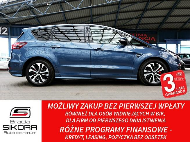Ford S-Max ST-Line 7osób 190KM Panorama+Skóra+ACC GWARANCJA 1wł Kraj Bezwyp F23%