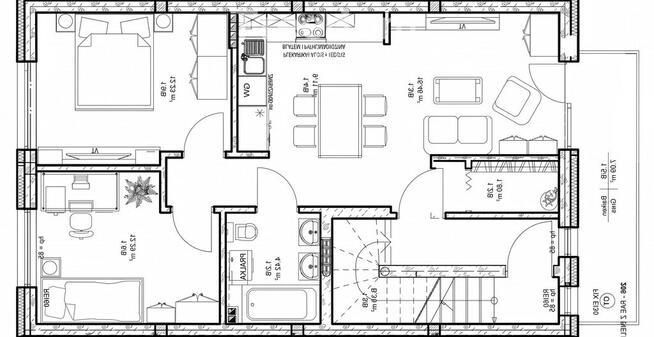 Na sprzedaż dwupoziomowe M | 107m² | Chobienice