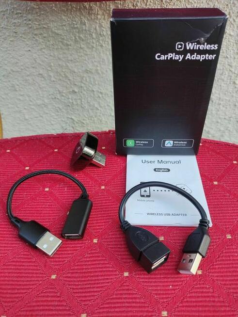 Bezprzewodowy Adapter CarPlay i Android Auto