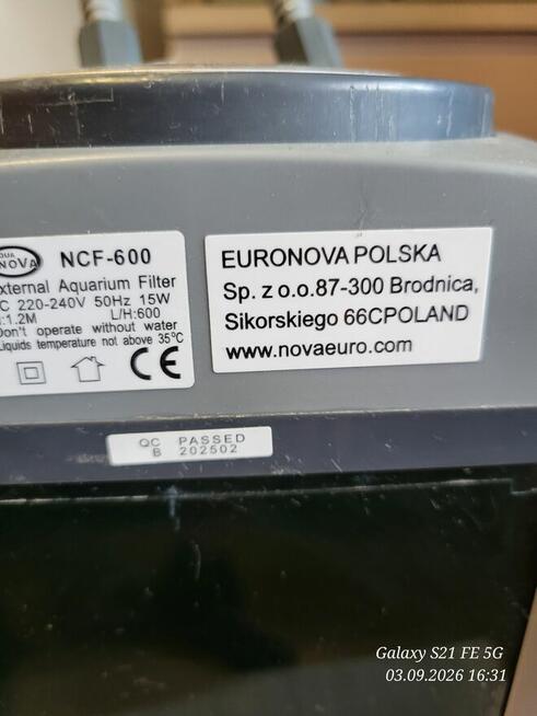 Aqua Nova NCF-600