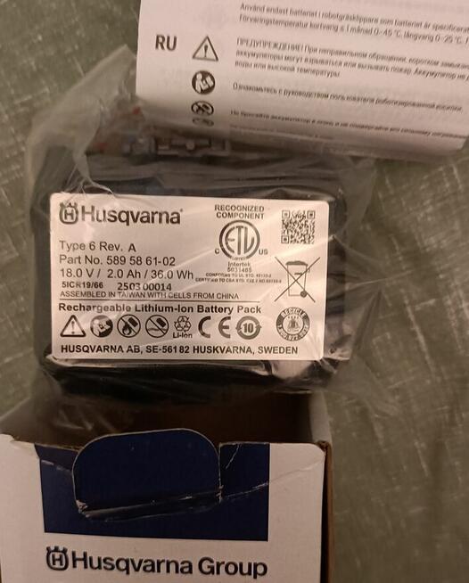 Bateria Husqvarna oraz al-ko