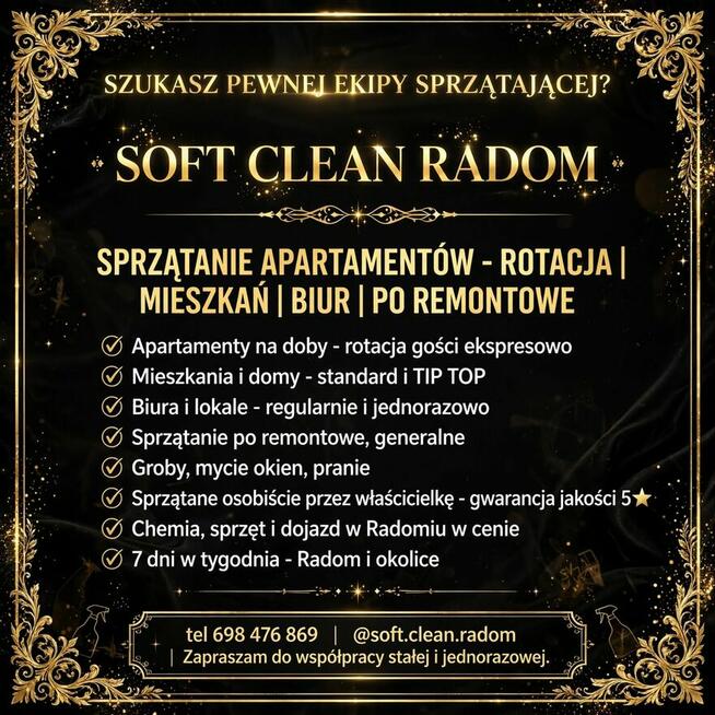 Firma sprzątająca.