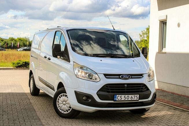 Ford Custom Long Klimatyzacja Tempomat 3 osobowy Podgrzewany Fotel