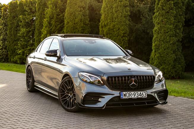 Mercedes E 53 AMG 435KM AMG Kamera 360 Burmester Blisy Wentyle Panorama System Pasa