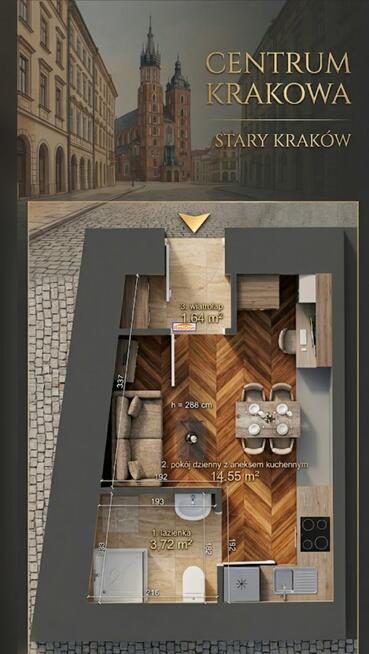 Mieszkanie Kraków Krowodrza, św. Teresy
