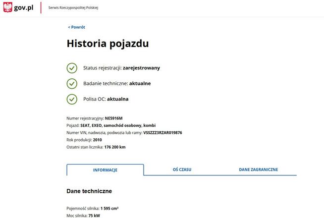 Seat Exeo Benzyna Zarejestrowany Ubezpieczony