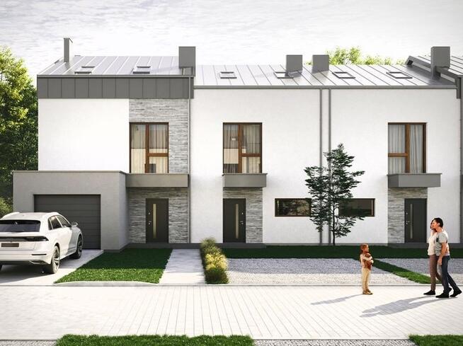 Eleganckie domy 156 m2 w zabudowie bliźniaczej dwulokalowej