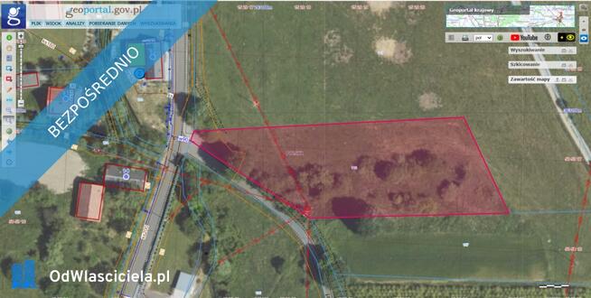 Działka 2200 m² z mediami przy granicy – Giebułtów, Blisko Świeradowa-Zdroju