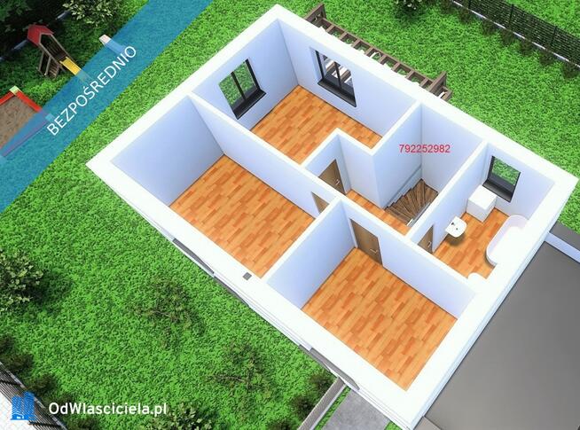 Nowoczesny dom premium z piętrem i użytkowym poddaszem 110 m²