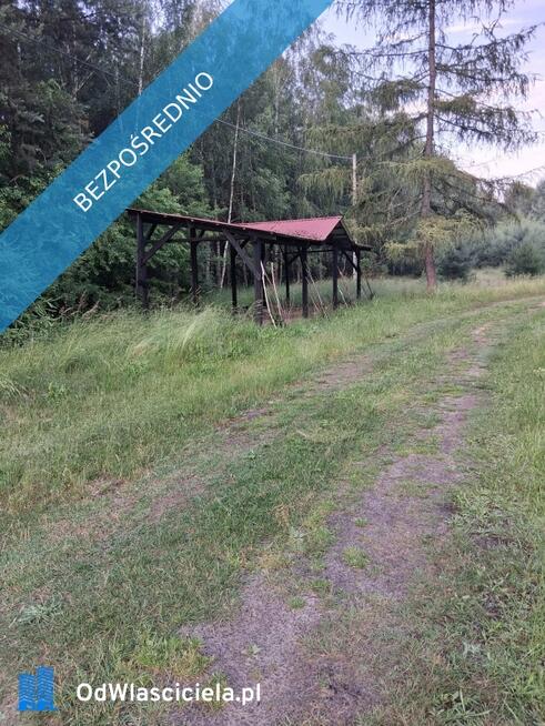 Działka budowlana, przy lesie, na sprzedaż, 800m2, 12 km od Kielc, 3km od Daleszyc
