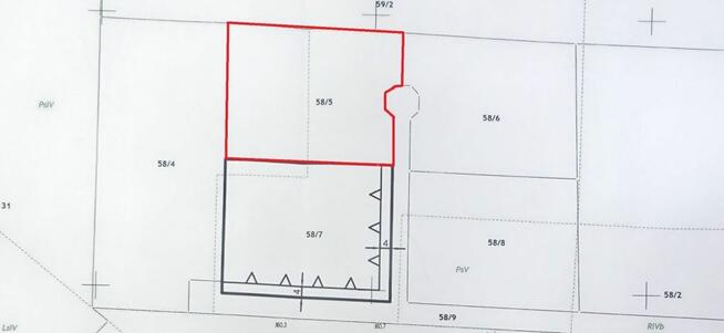 działka 3005 m² z WZ Sadowo, gm. Biskupiec