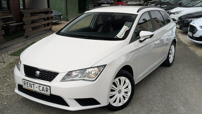 Seat Leon Sportstourer 1.6TDi*105PS*OPŁACONY*Bezwypadkowy Klimatronik*Serwis*VIP GWARANCJA24