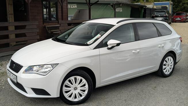 Seat Leon Sportstourer 1.6TDi*105PS*OPŁACONY*Bezwypadkowy Klimatronik*Serwis*VIP GWARANCJA24