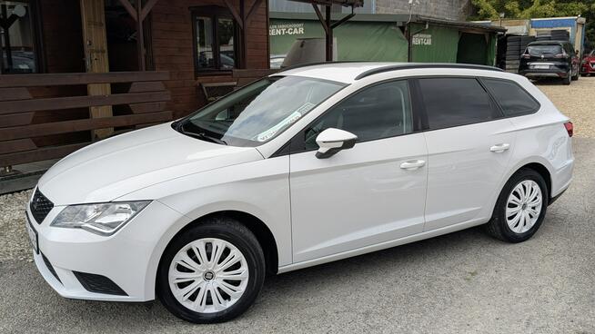 Seat Leon Sportstourer 1.6TDi*105PS*OPŁACONY*Bezwypadkowy Klimatronik*Serwis*VIP GWARANCJA24