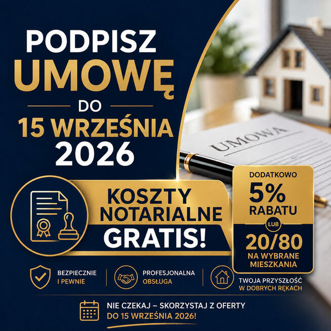 OFERTA SPECJALNA, RABAT 5% , BEZ PROWIZJI!