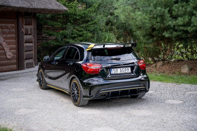 Mercedes A45 AMG Yellow Night Edition / 2.0 381KM / 2kpl opon / Salon PL / FV