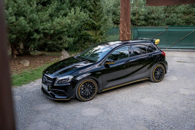 Mercedes A45 AMG Yellow Night Edition / 2.0 381KM / 2kpl opon / Salon PL / FV