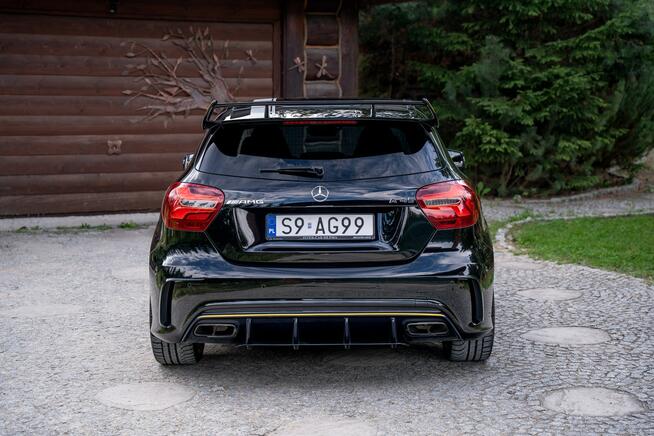 Mercedes A45 AMG Yellow Night Edition / 2.0 381KM / 2kpl opon / Salon PL / FV