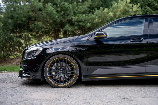 Mercedes A45 AMG Yellow Night Edition / 2.0 381KM / 2kpl opon / Salon PL / FV