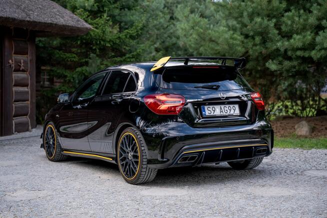 Mercedes A45 AMG Yellow Night Edition / 2.0 381KM / 2kpl opon / Salon PL / FV
