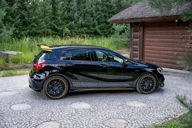 Mercedes A45 AMG Yellow Night Edition / 2.0 381KM / 2kpl opon / Salon PL / FV