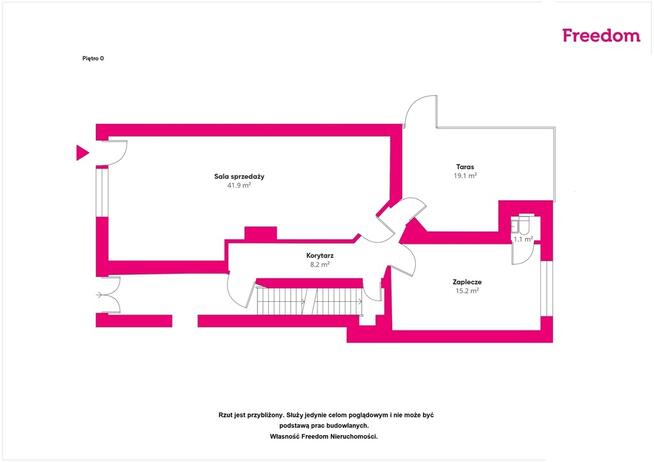 Lokal 57 m² w centrum Wadowic