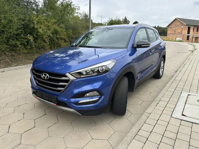 Hyundai Tucson 1.6 Benzyna Bezwypadkowy Passion blue edition