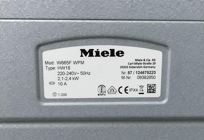 ODDAM za darmo Pralka Miele