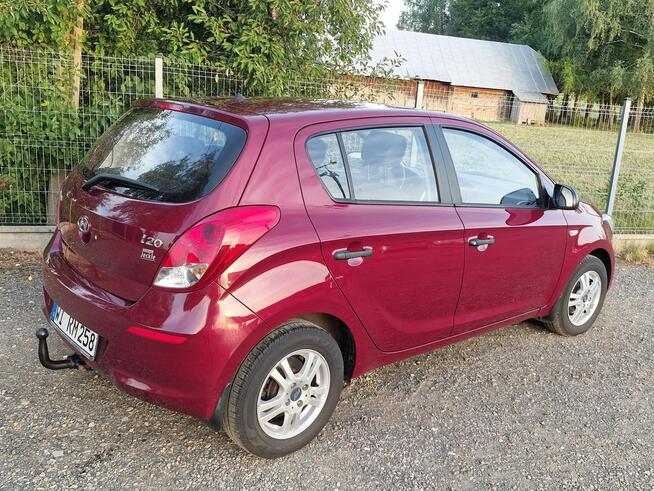 Hyundai i20 1.2 94150km piękny bordowy z Niemiec super stan klima alu - FV marża