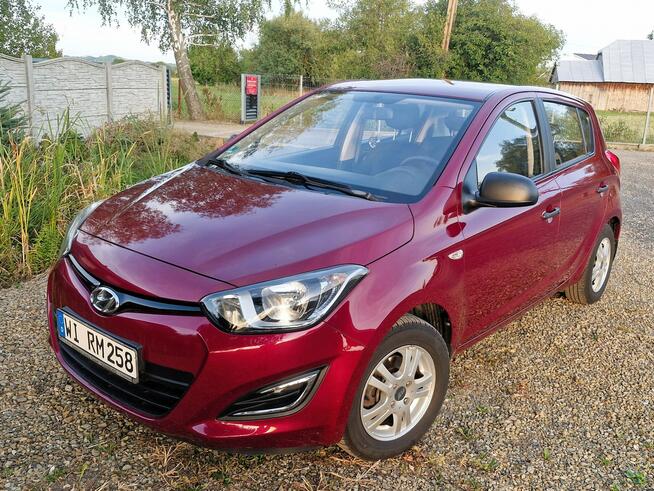 Hyundai i20 1.2 94150km piękny bordowy z Niemiec super stan klima alu - FV marża