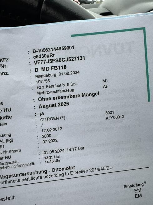 Berlingo 1,6 benzyna 120 tys km Bogata Opcja MULTISPACE