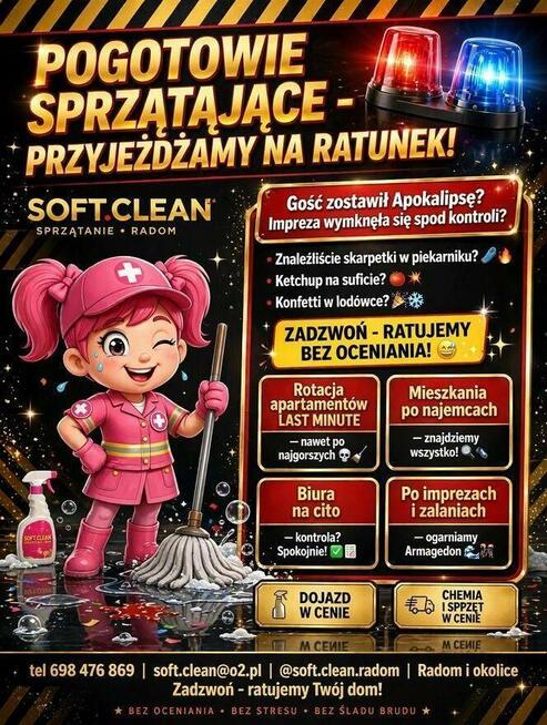 Soft.Clean.Firma sprzątająca.