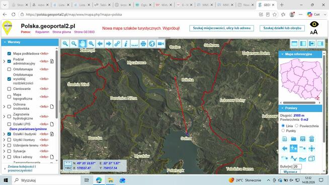 Działka BUDOWLANA 30 ary Bieszczady, Bóbrka, k. SOLINA