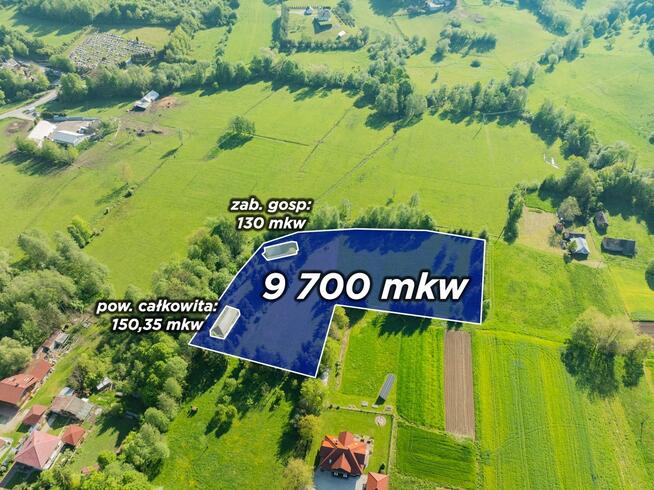 Klimatyczny dom wśród zieleni | 9700 m² | Chronów