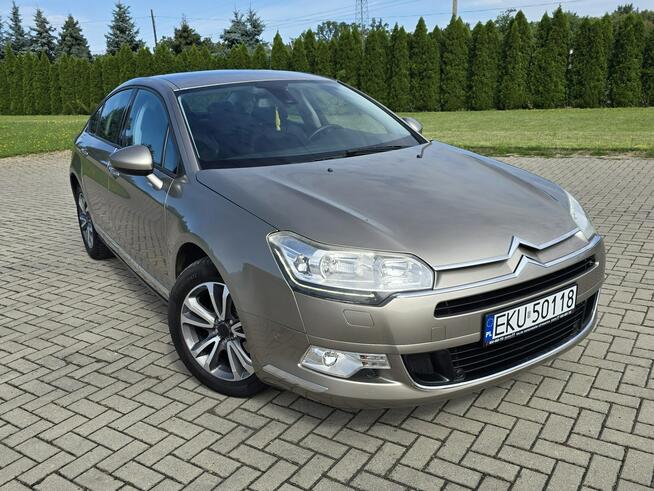Citroen C5 1,6Turbo Benzyna. Serwis.AUTOMAT.Navi.Ledy.Klimatronic 2str.Tempomat.