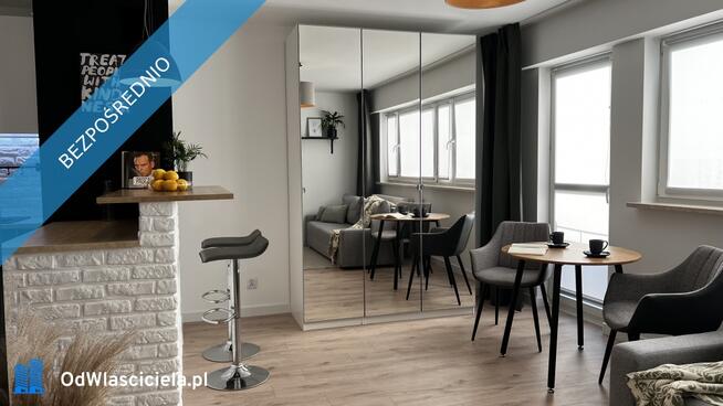 Kawalerka gotowa do zamieszkania 27,4 m² z balkonem i komórką lokatorską | Mokotów