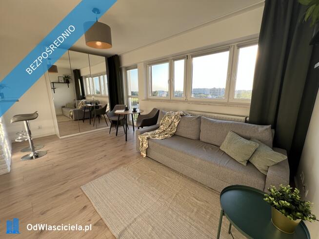 Kawalerka gotowa do zamieszkania 27,4 m² z balkonem i komórką lokatorską | Mokotów