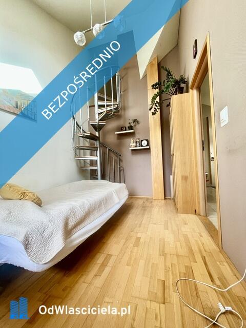 Bezpośrednio Wwa Wesoła 2 pok 40m2 + antresola 9m2, miejsce postojowe, piwnica