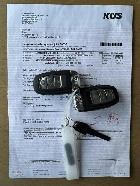 Audi A4 1.8TFSi-160km-Serwis-2-Właściciel-Klimatronik-PDC-Xenony-Dzienne-LED