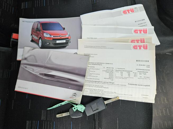 Citroen Berlingo Opłacony Zdrowy Zadbany Serwisowany long z Klimą 1WŁ Po Serwisie